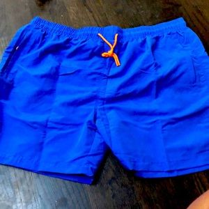 NWOT Men’s swimsuit. Blue 3X. Made in USA. Never worn. NWOT.